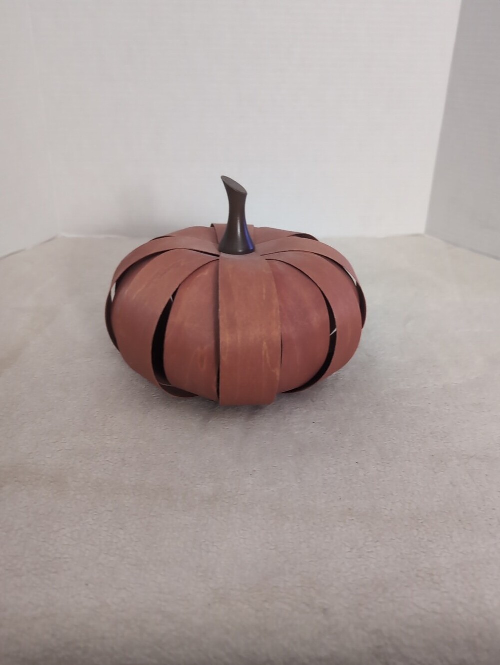 Longaberger 2008 Spice / Orange Pumpkin Maple Splint - Fall/Halloween 7” Round